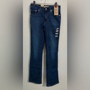 Levi’s 725 High Rise Bootcut Dark Blue Jeans